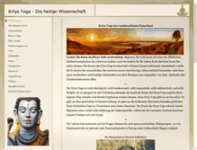 Tablet Screenshot of hamsayoga.de